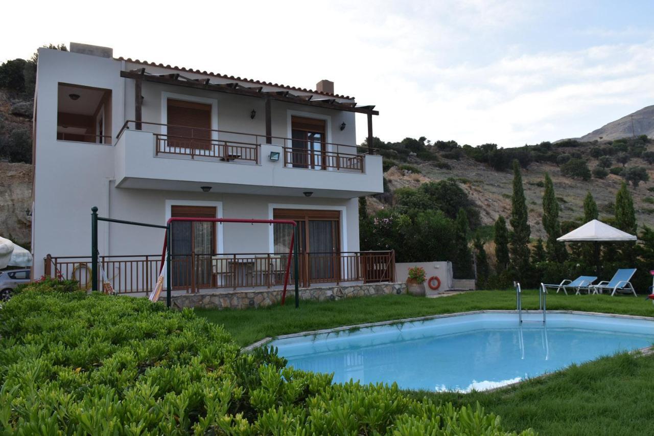 Triopetra Luxury Villas Fournou Lago Dış mekan fotoğraf