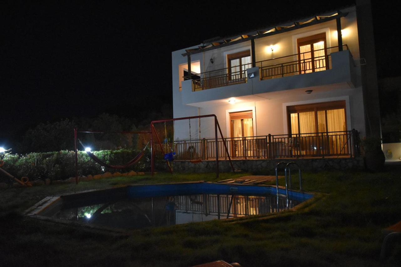 Triopetra Luxury Villas Fournou Lago Dış mekan fotoğraf