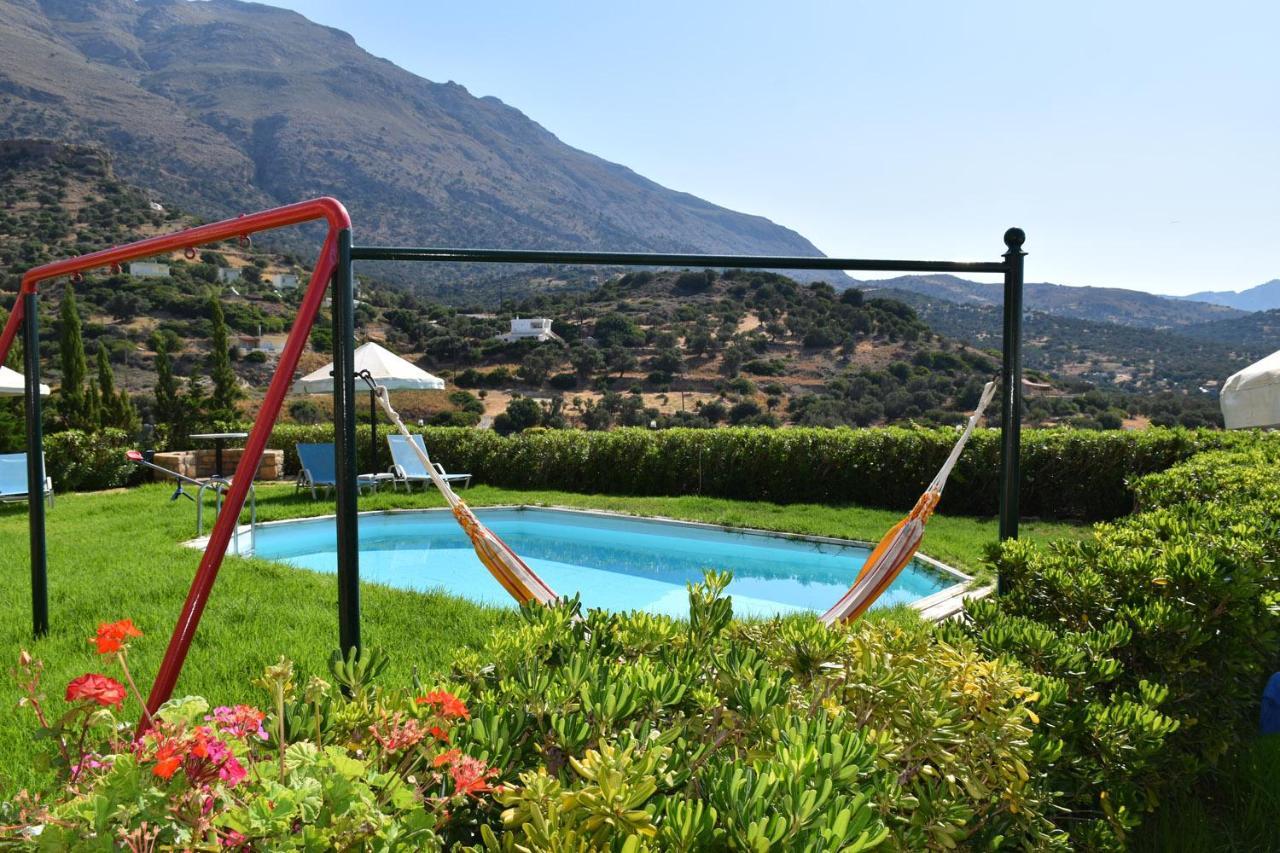 Triopetra Luxury Villas Fournou Lago Dış mekan fotoğraf