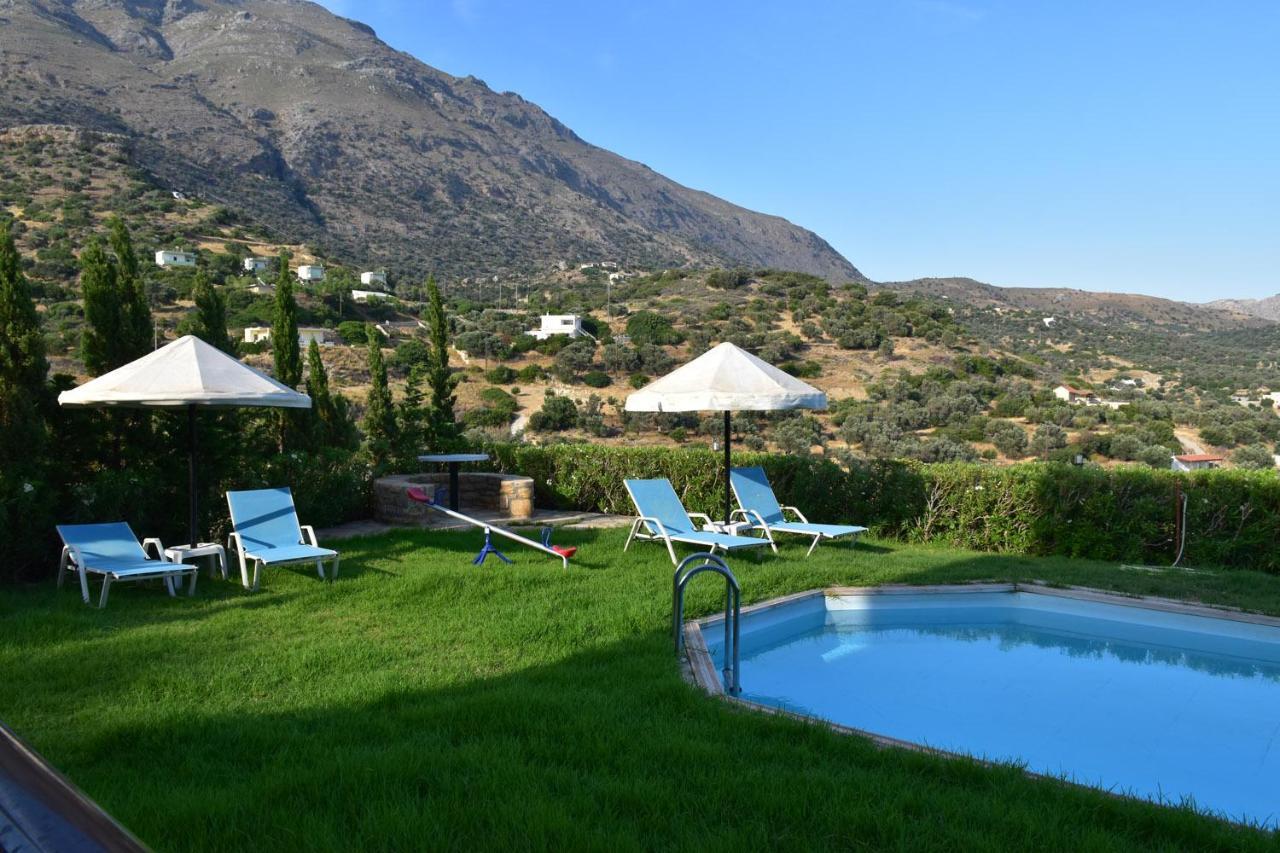 Triopetra Luxury Villas Fournou Lago Dış mekan fotoğraf