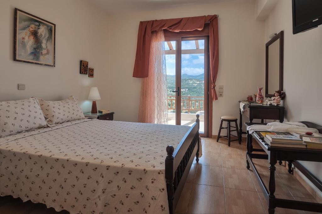 Triopetra Luxury Villas Fournou Lago Oda fotoğraf