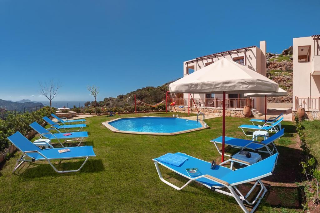 Triopetra Luxury Villas Fournou Lago Dış mekan fotoğraf
