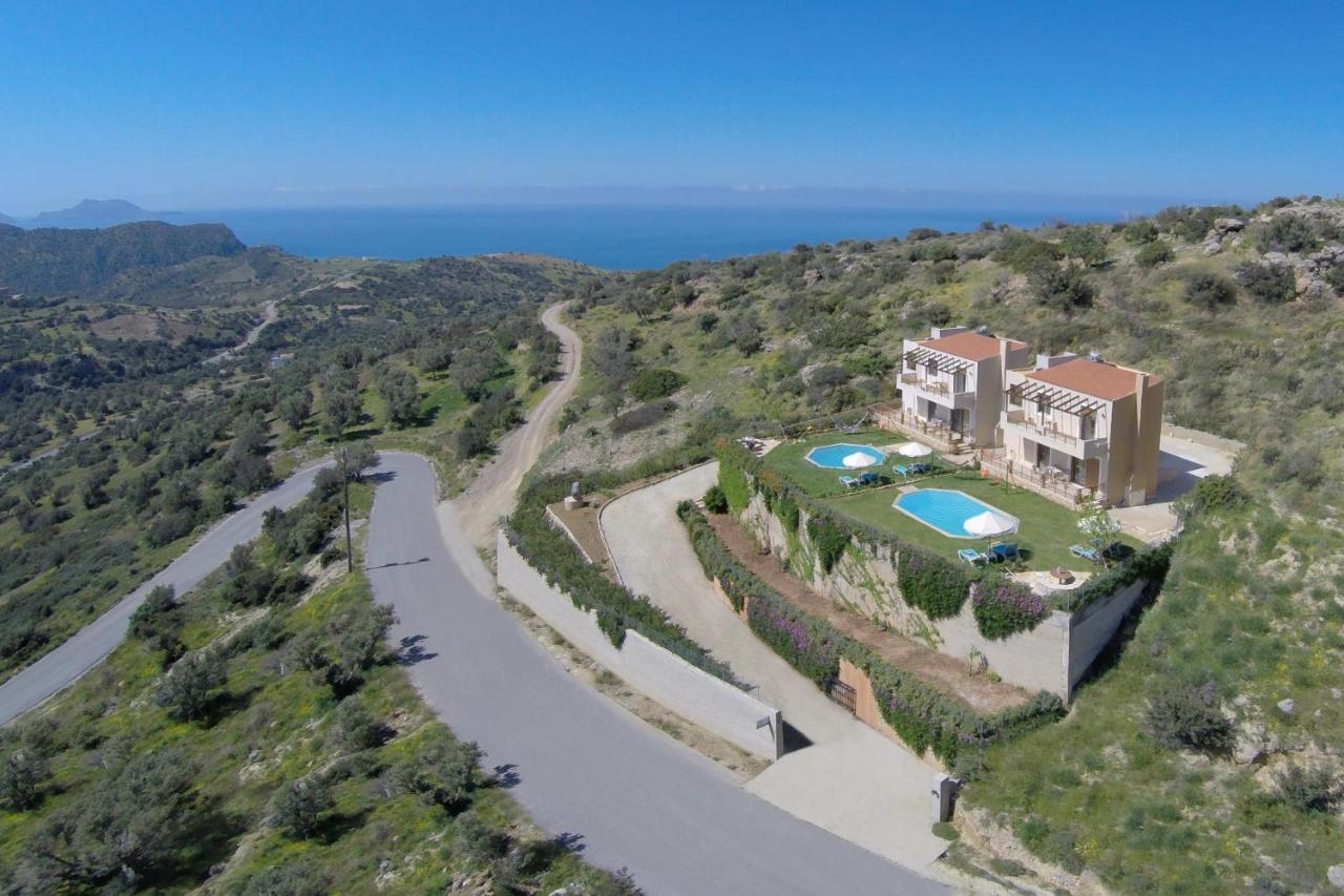Triopetra Luxury Villas Fournou Lago Dış mekan fotoğraf